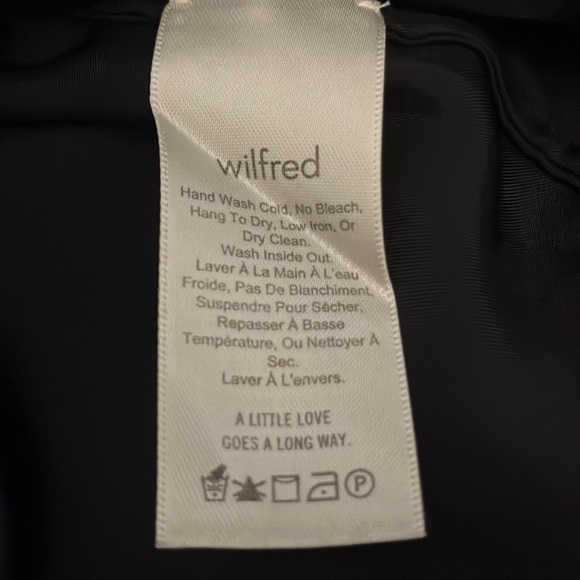 Aritzia Wilfred Satin Tie Blouse - Picture 6 of 7